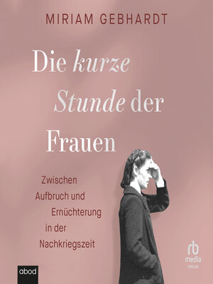 cover image of Die kurze Stunde der Frauen